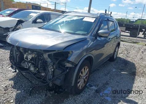 2017 Nissan Rogue Sv from USA, damaged, VIN JN8AT2MT3HW403317